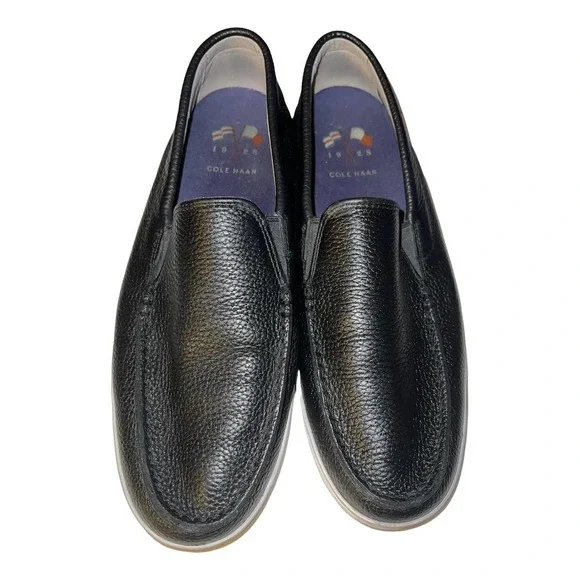 Cole Haan | Shoes | Cole Haan Mens Black Leather Driving 